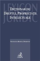 Dictionar de dreptul proprietatii intelectuale